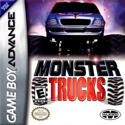 Monster Trucks Quad Fury Double Pack box art for GameBoy Advance
